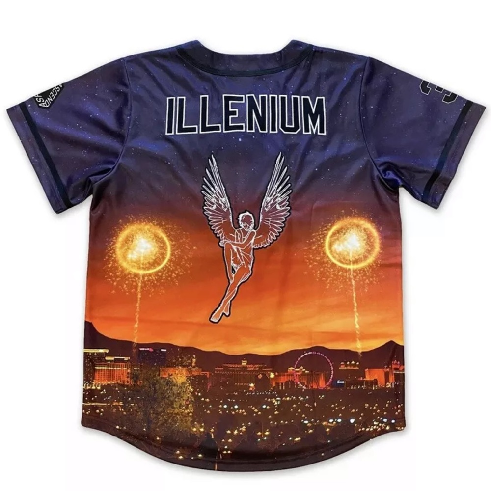 Illenium 2021 Las Vegas New Jersey Sz L FREESHIP🎁 - Picture 2 of 4